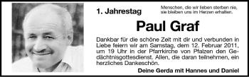 Traueranzeige von Paul Graf von Dolomiten