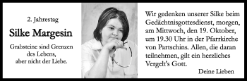 Traueranzeige von Silke Margesin von Dolomiten