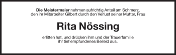 Traueranzeige von Rita  Nössing von Dolomiten