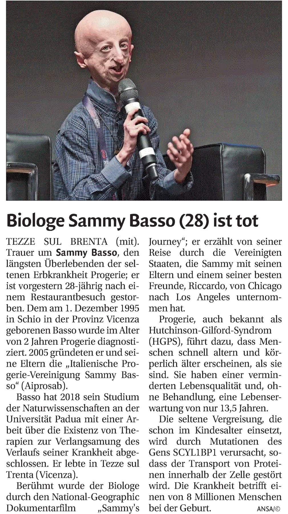  Traueranzeige für Sammy Basso vom 07.10.2024 aus Dolomiten