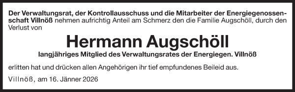 Traueranzeige von Hermann Augschöll von Dolomiten