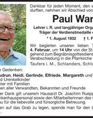 Profilbild von Paul Warger